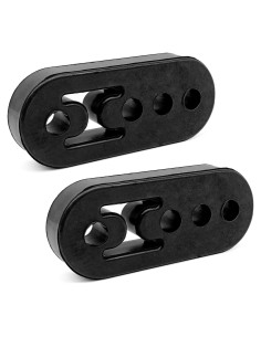 Soporte de Escape de Goma Vrasly 2 Piezas 12mm Universal