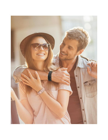 Rastreador de Salud AKUMAKA, Monitor de Sueño y Frecuencia Cardíaca