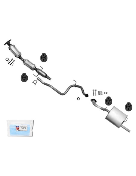 Convertidor Catalítico Doble Toyota Yaris 1.5L 2006-2011