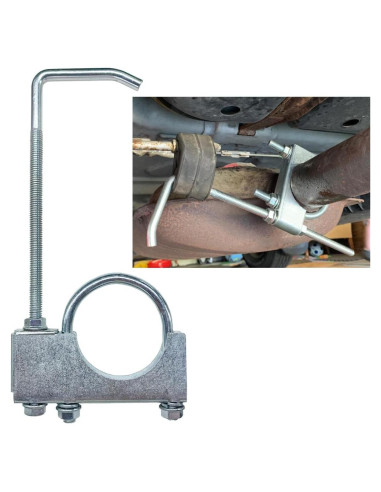 Abrazadera de Escape BDZMC con Soporte Universal 25.1 cm