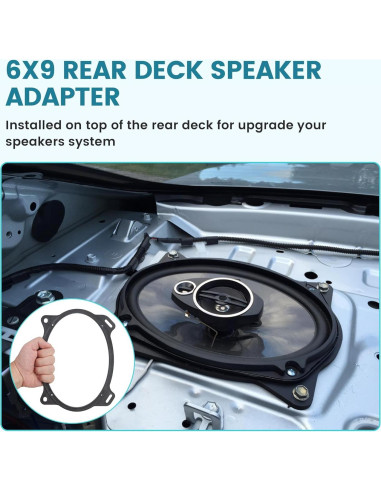 Anillo Adaptador Altavoz 6x9 NuIth Toyota Camry Corolla Yaris