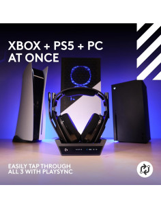 Auriculares Inalámbricos Logitech G A50 X para Juegos - Negro 2