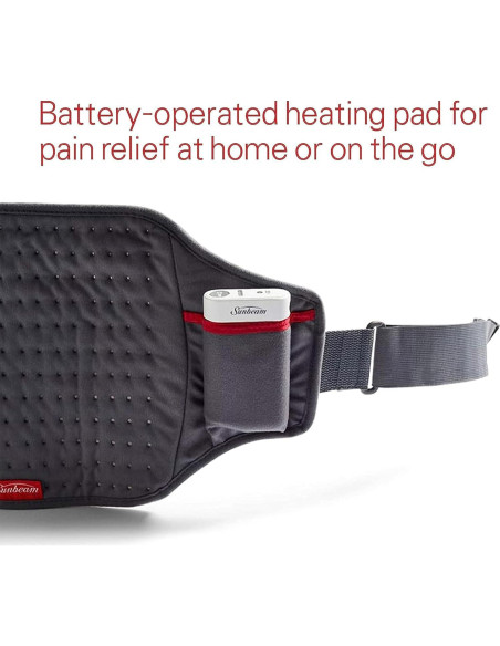 Almohadilla Térmica Recargable Sunbeam 24x30 cm Lavable