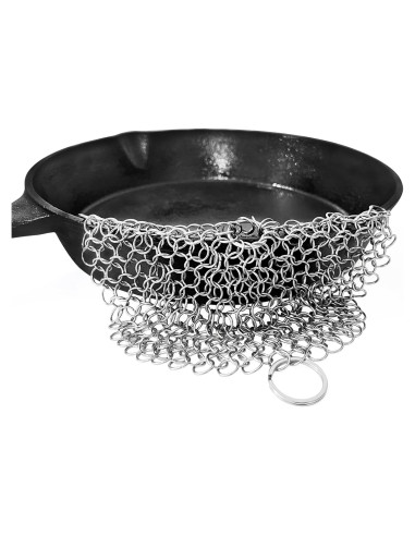 Limpiador de Sartén de Hierro Fundido Lucky Success 15.24 cm