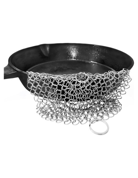 Limpiador de Sartén de Hierro Fundido Lucky Success 15.24 cm