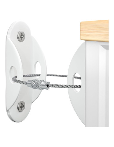 Anclajes de Muebles Booda Brand - Paquete de 10 - Seguridad Infantil