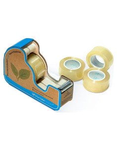 Dispensador de Cinta Ecológico Blue Lake con 4 Rollos 1.9 cm x 162.6 m