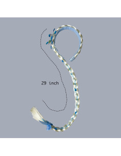 Peluca Trenzada Larga Rapunzel Tatibana para Niñas 73.66 cm 2