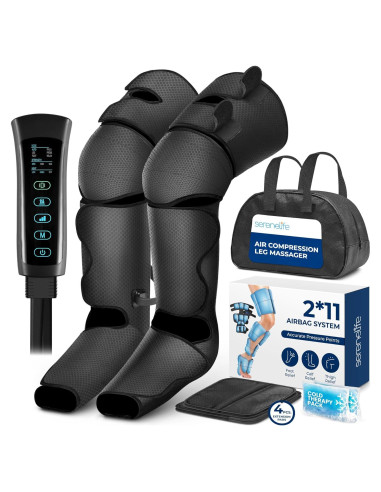 Masajeador de Piernas SereneLife Completo con Calor y Compresión
