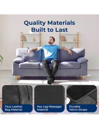 Masajeador de Piernas SereneLife Completo con Calor y Compresión