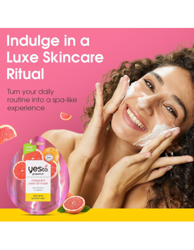 Máscara Peel Off Sí a la Toronja con Vitamina C - 3 Piezas