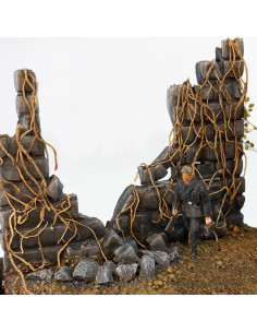 Raíz de Vid en Miniatura Woohome para Dioramas y Jardines 2