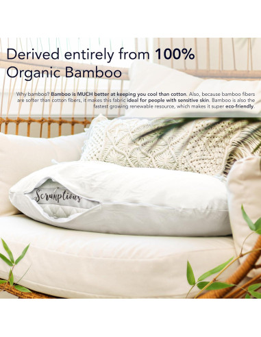 Almohada de Enfriamiento Honeydew Queen para Dormir de Lado