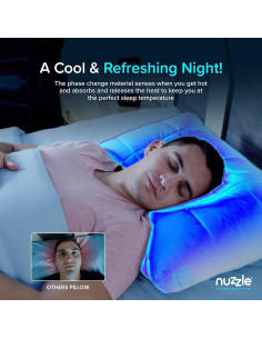 Almohada Ajustable Refrigerante Nuzzle Estándar 40x61 cm 2