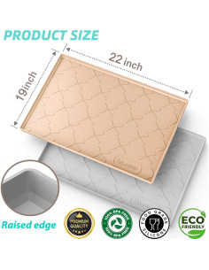 Alfombrilla Impermeable SIKADEER 55x48 cm para Fregadero 2