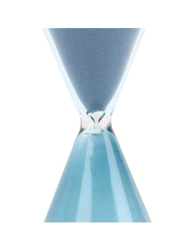 Reloj de Arena Mumusuki de Vidrio 23 cm Azul Decorativo