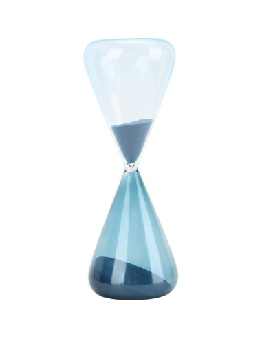 Reloj de Arena Mumusuki de Vidrio 23 cm Azul Decorativo