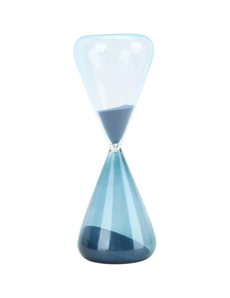 Reloj de Arena Mumusuki de Vidrio 23 cm Azul Decorativo