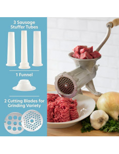 Molinillo de Carne Manual CucinaPro de Hierro Fundido 1.13 kg 2