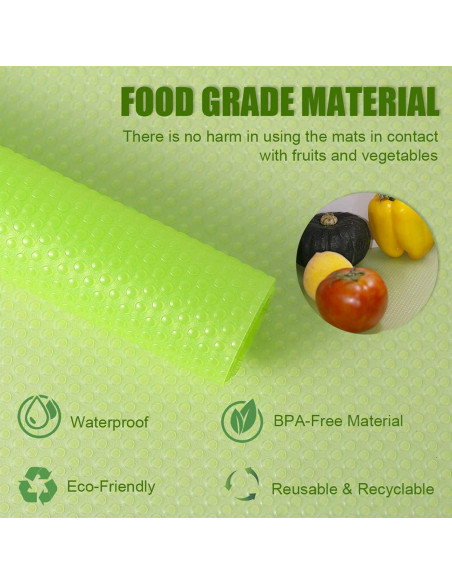 Forros de Refrigerador cyrico 7 Piezas EVA Impermeables 29x45cm