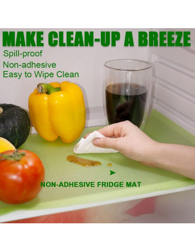 Forros de Refrigerador cyrico 7 Piezas EVA Impermeables 29x45cm