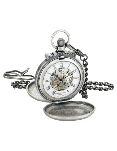 Reloj de Bolsillo Mecánico Charles-Hubert 3868-S Doble Caja