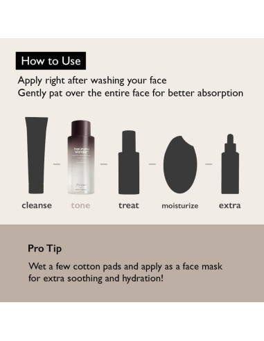 Tónico Hidratante de Ácido Hialurónico Haruharu 150ml - Piel Sensible