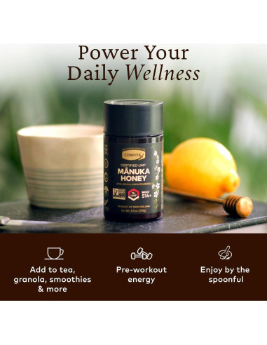 Miel de Manuka Cruda Comvita UMF 15+ 250g - Pura de Nueva Zelanda