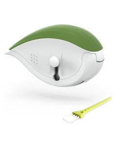 Cortador de Hierbas 3 en 1 KITCHENDAO Acero Inoxidable Verde