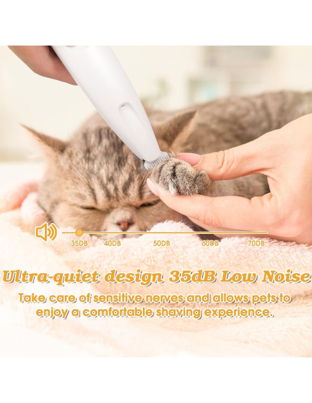 Recortador de patas de perro Palksky con luz LED y carga USB Recortador de patas de perro Palksky con luz LED y carga USB