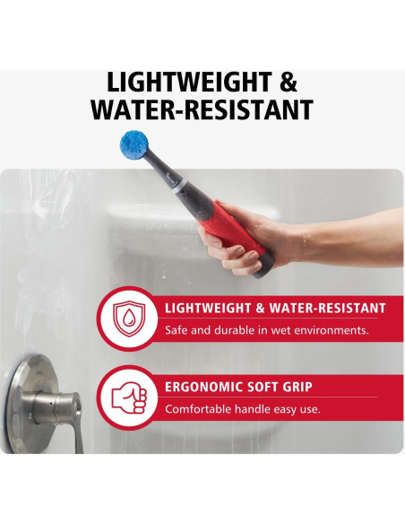 Cepillo de Limpieza Eléctrico Rubbermaid 18 Piezas