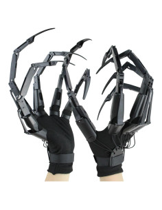 Extensiones de Dedos Articulados NICENICY con Guantes Negros