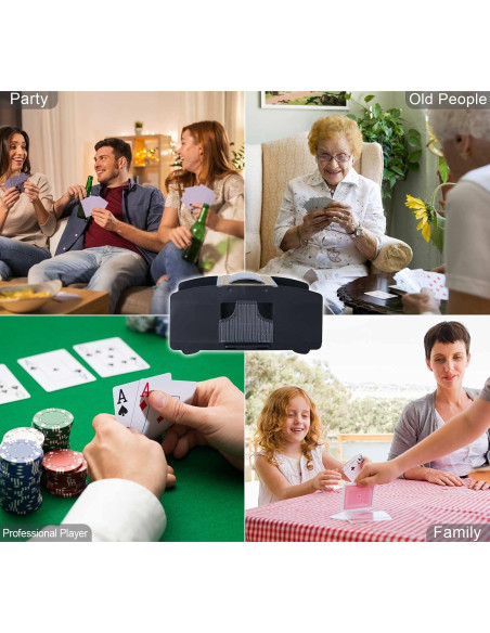 Barajador Automático de Cartas Bemecato para 1-2 Barajas