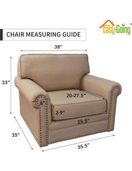 Funda de Sofá Stretch Easy-Going 2 Piezas para Mascotas - Negro