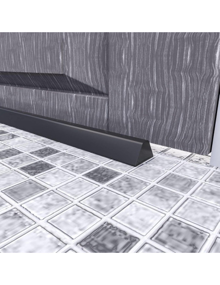 Dique de agua colapsable Risunpet 99 cm para ducha y cocina