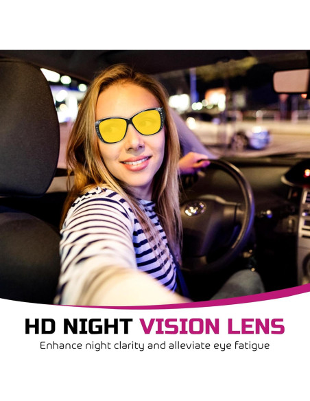Gafas de Conducción Yogo Vision Amarillas Antideslumbrantes