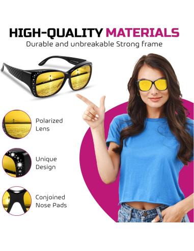 Gafas de Conducción Yogo Vision Amarillas Antideslumbrantes