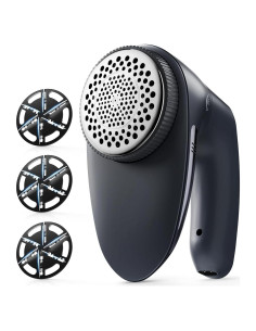 Quitapelusas Eléctrico POPCHOSE Recargable con 3 Cuchillas