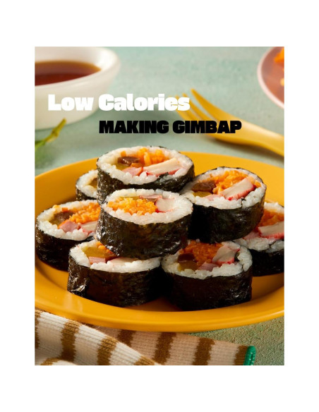 Alga Marina Tostada Daechun Nori para Sushi - 50 Hojas - Vegano