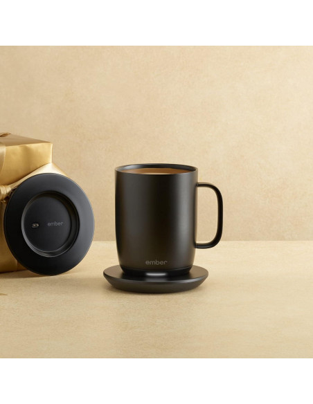 Taza Inteligente Ember 2 de 414 ml con Tapa y Espumador Zulay
