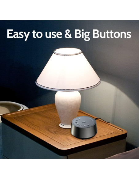 Máquina de Sonido Color Noise con 25 Sonidos Relajantes