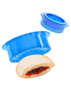 Cortador y Sellador de Sándwich HiYZ 5 Piezas Azul Claro