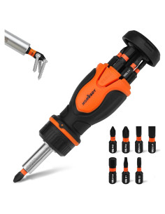 Juego de Puntas de Destornillador Portátil Magnético 8 en 1 HORUSDY