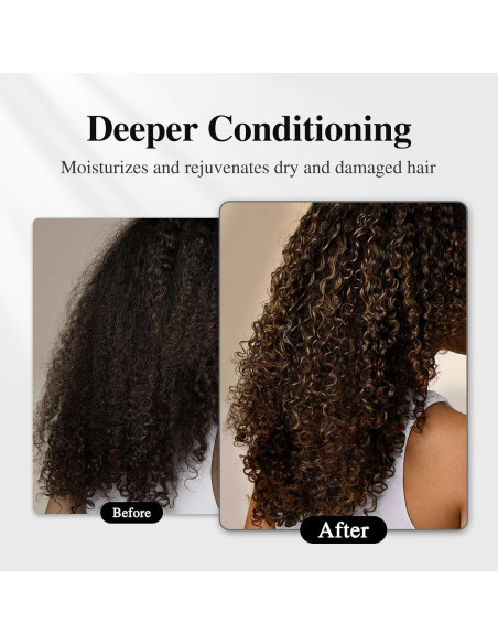 Gorro Térmico Eléctrico AOPOW para Acondicionamiento Cabello Negro Gorro Térmico Eléctrico AOPOW para Acondicionamiento Cabello Negro