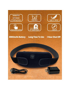 Almohadilla Térmica Eléctrica Portátil Recargable 3000mAh 2