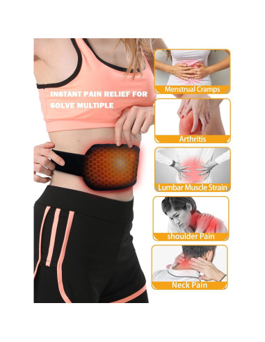 Almohadilla Térmica Eléctrica Portátil Recargable 3000mAh