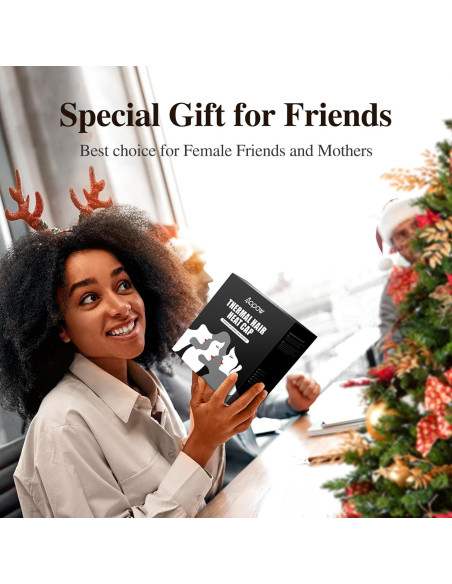 Gorro Térmico Eléctrico AOPOW para Acondicionamiento Cabello Negro Gorro Térmico Eléctrico AOPOW para Acondicionamiento Cabello Negro