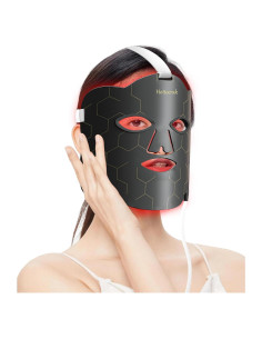 Máscara Facial LED Terapia de Luz Roja Hottoerak 7 Colores