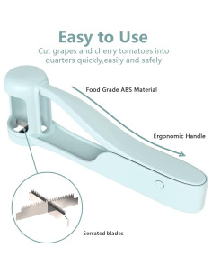 Cortador de Uvas Luvan Azul, Gadget de Cocina Multifuncional 2