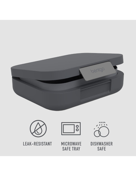 Caja de Almuerzo Bentgo Modern 1.24L a Prueba de Fugas Gris